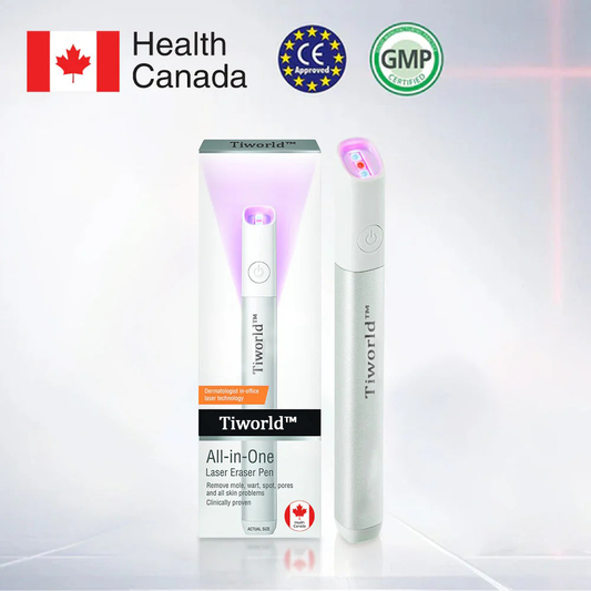 Tiworld™ All-in-One Laser Eraser Pen(Powered by CO₂ laser technology – effectively removes moles, warts, skin tags, pigmentation spots, and other skin imperfections)