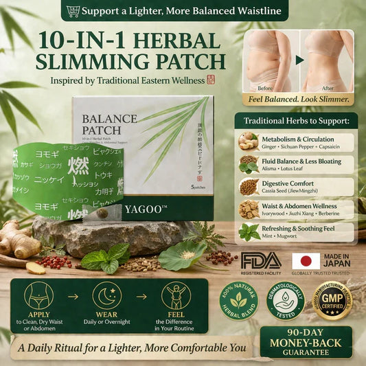 YAGOO™ 10-in-1 Ancient Japanese Navel Patch: The Ultimate Metabolic Reset for Permanent Fat Elimination(🌎Free shipping worldwide)