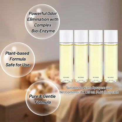 Eliminate Stenches at the Source with Our Nano Blue Light Probiotic Deodorizer!