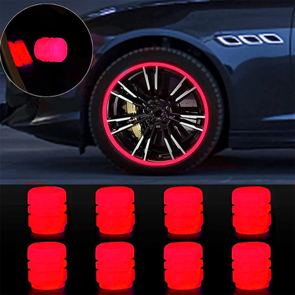 🔥💡Cool Glowing Tire Valve Caps – Instantly Upgrade Your Wheels