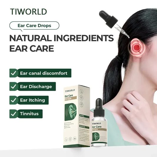 Tiworld™ Ear Care Drops – Plant-Based Formula | FDA-Registered